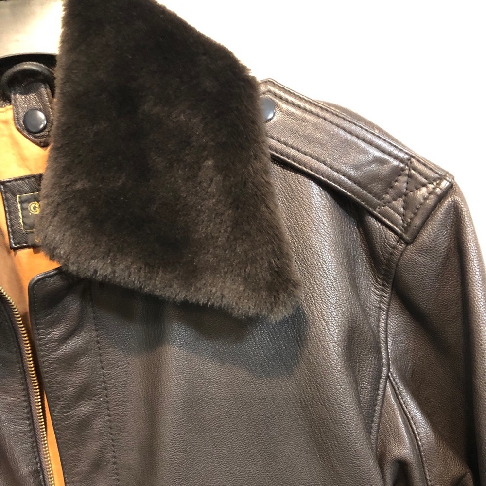 The CockPit USA Goatskin Leather Bomber Jacket 38R - Picture 10 of 16